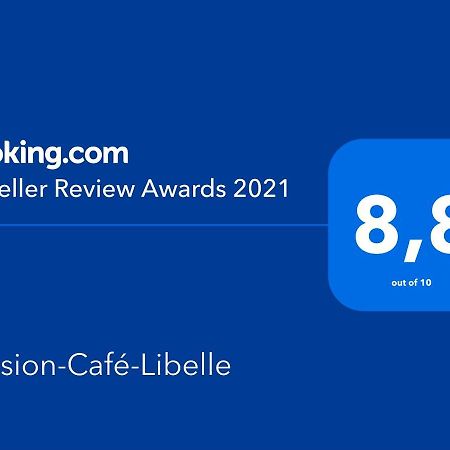 Pension-Café-Libelle Elxleben bei Arnstadt Esterno foto