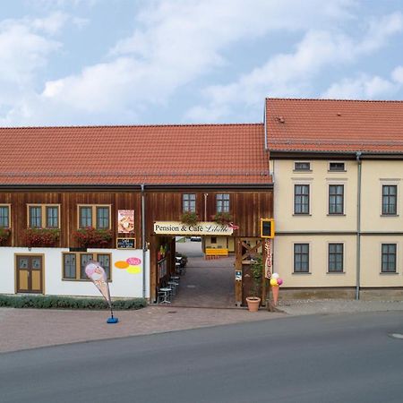 Pension-Café-Libelle Elxleben bei Arnstadt Esterno foto