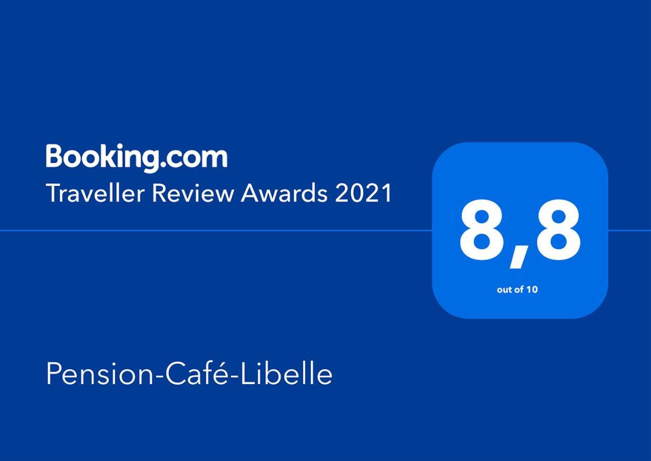 Pension-Café-Libelle Elxleben bei Arnstadt Esterno foto
