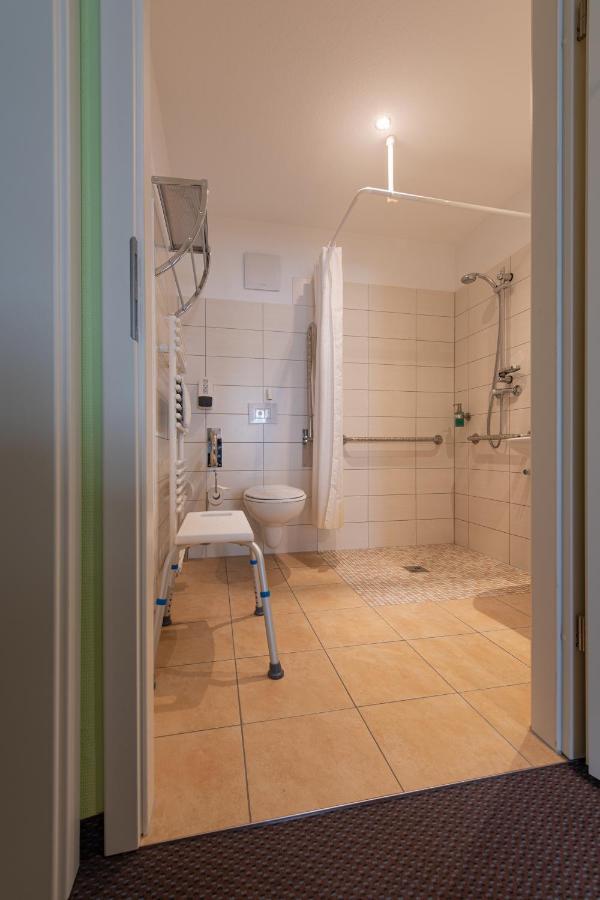 Pension-Café-Libelle Elxleben bei Arnstadt Esterno foto