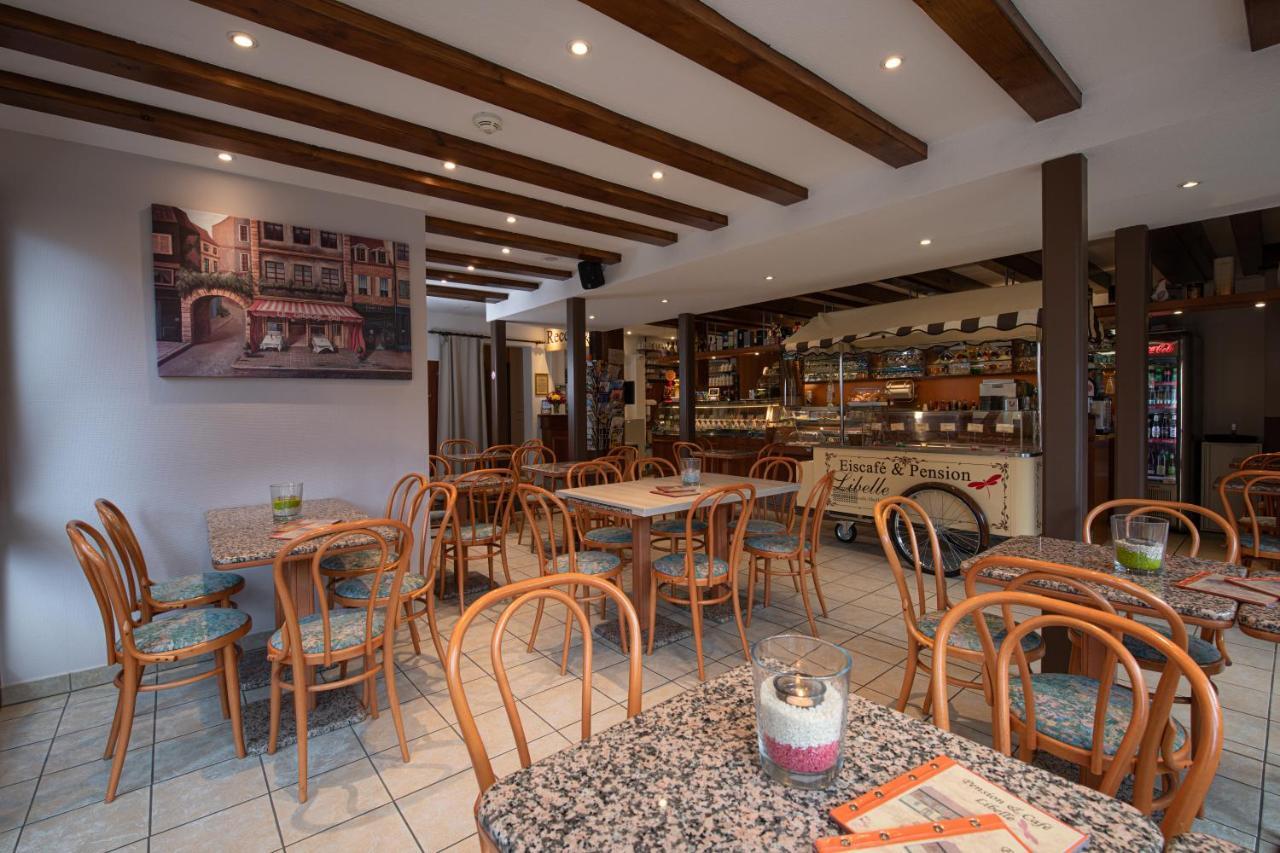 Pension-Café-Libelle Elxleben bei Arnstadt Esterno foto