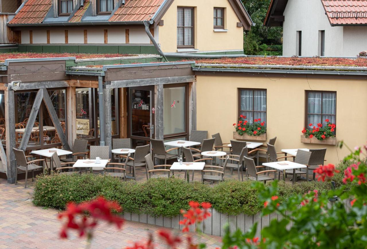 Pension-Café-Libelle Elxleben bei Arnstadt Esterno foto